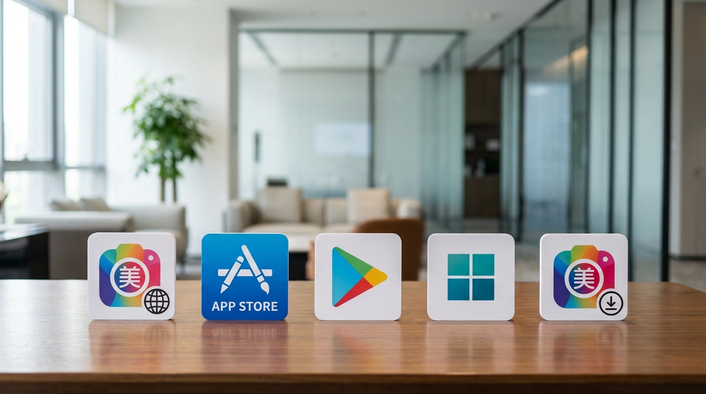美图秀秀下载官方渠道安全对比