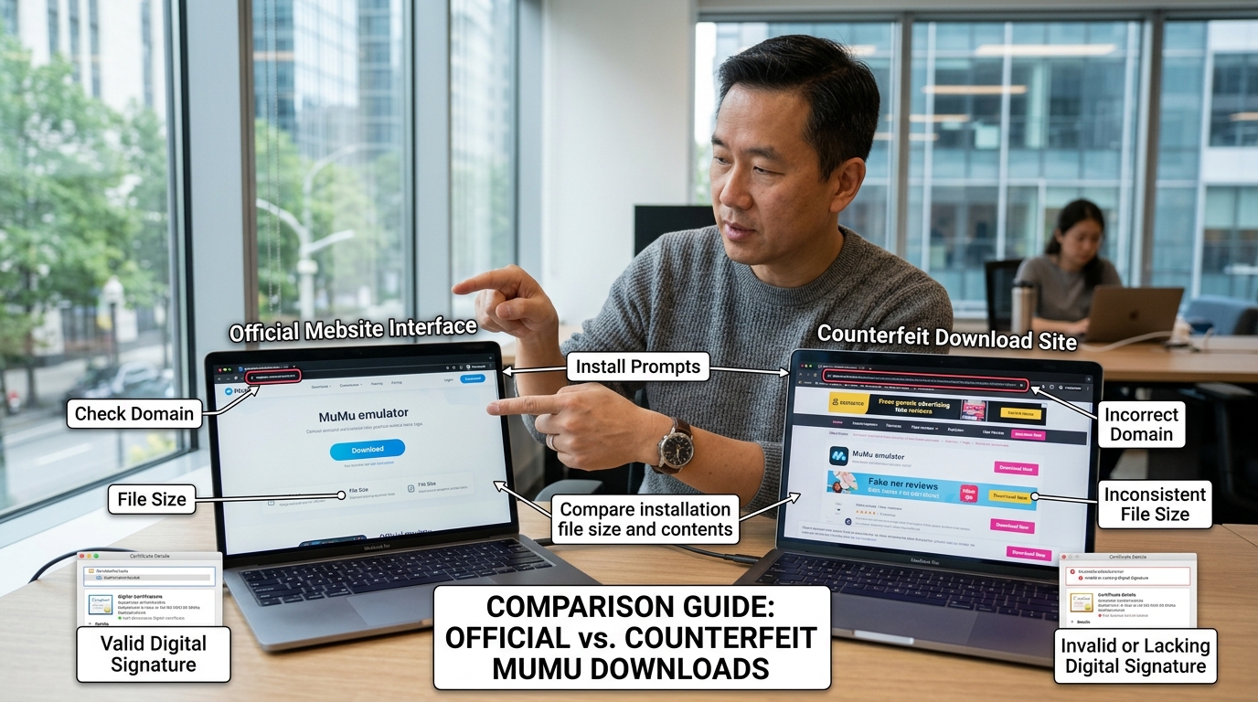 mumu模拟器下载官网入口与第三方渠道辨别