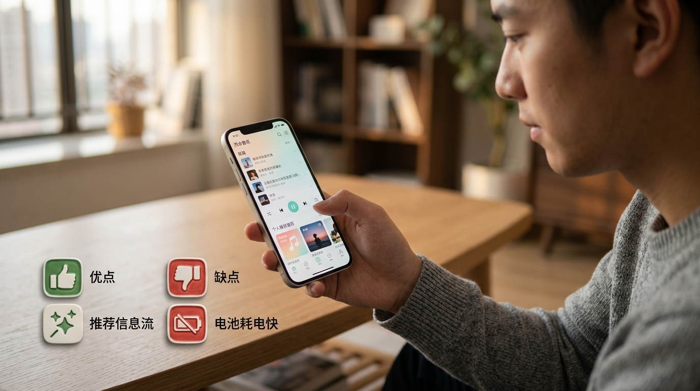 汽水音乐使用体验优点和槽点对比