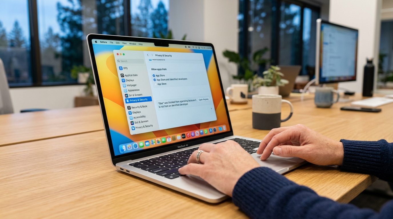 macOS 安装爱思助手下载的允许打开安全设置