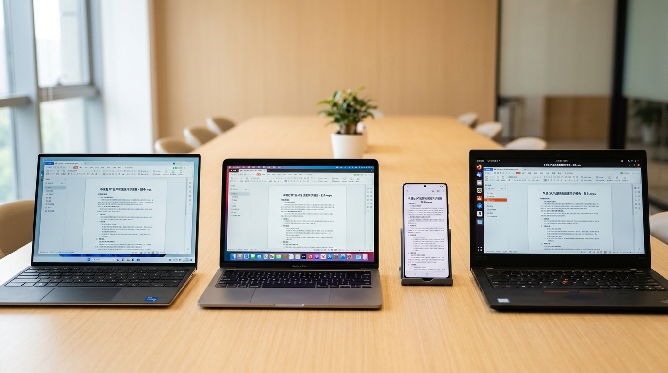 WPS下载各平台版本对比 Windows Mac 手机 Linux