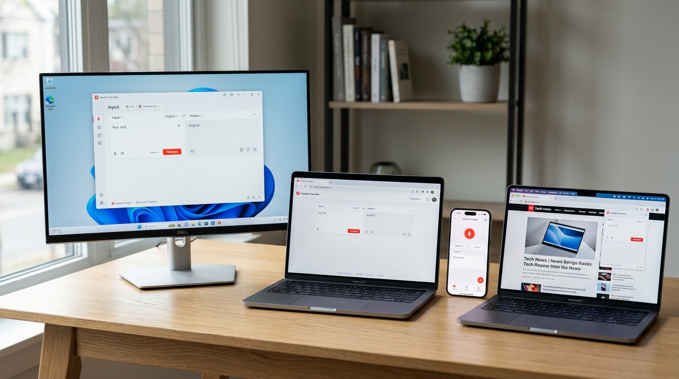 网易有道翻译桌面端网页端App浏览器插件四种产品形态