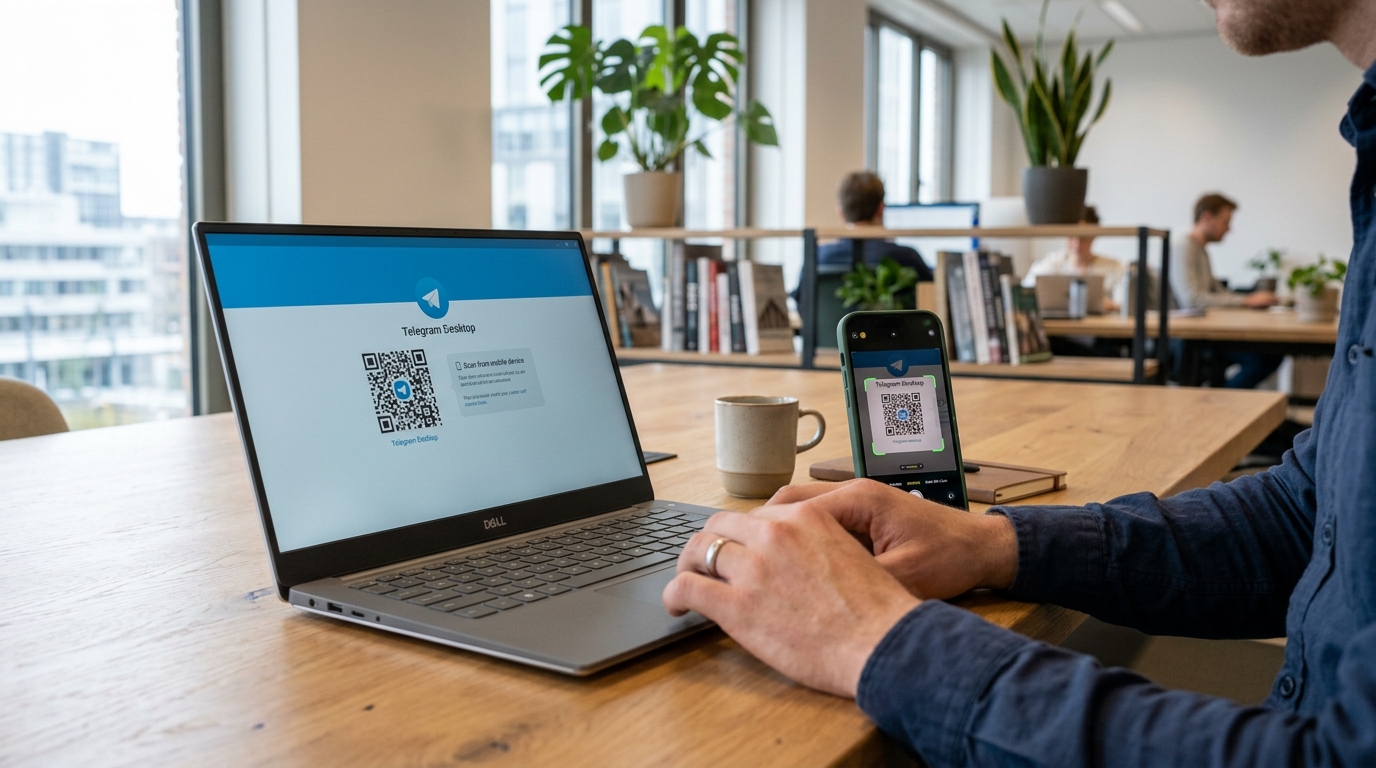telegram电脑版扫码登录Windows和Mac步骤