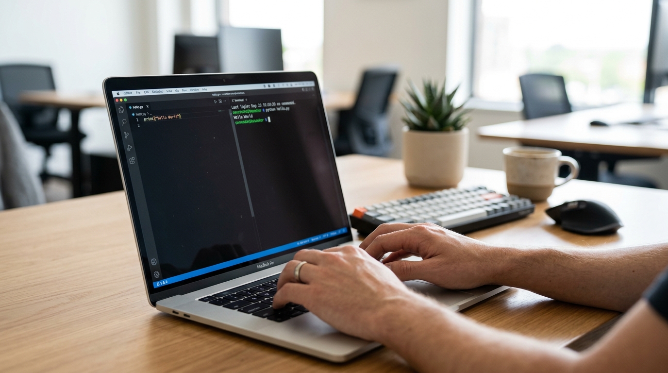 hello world 下载后在命令行运行 Python 和 Java 示例