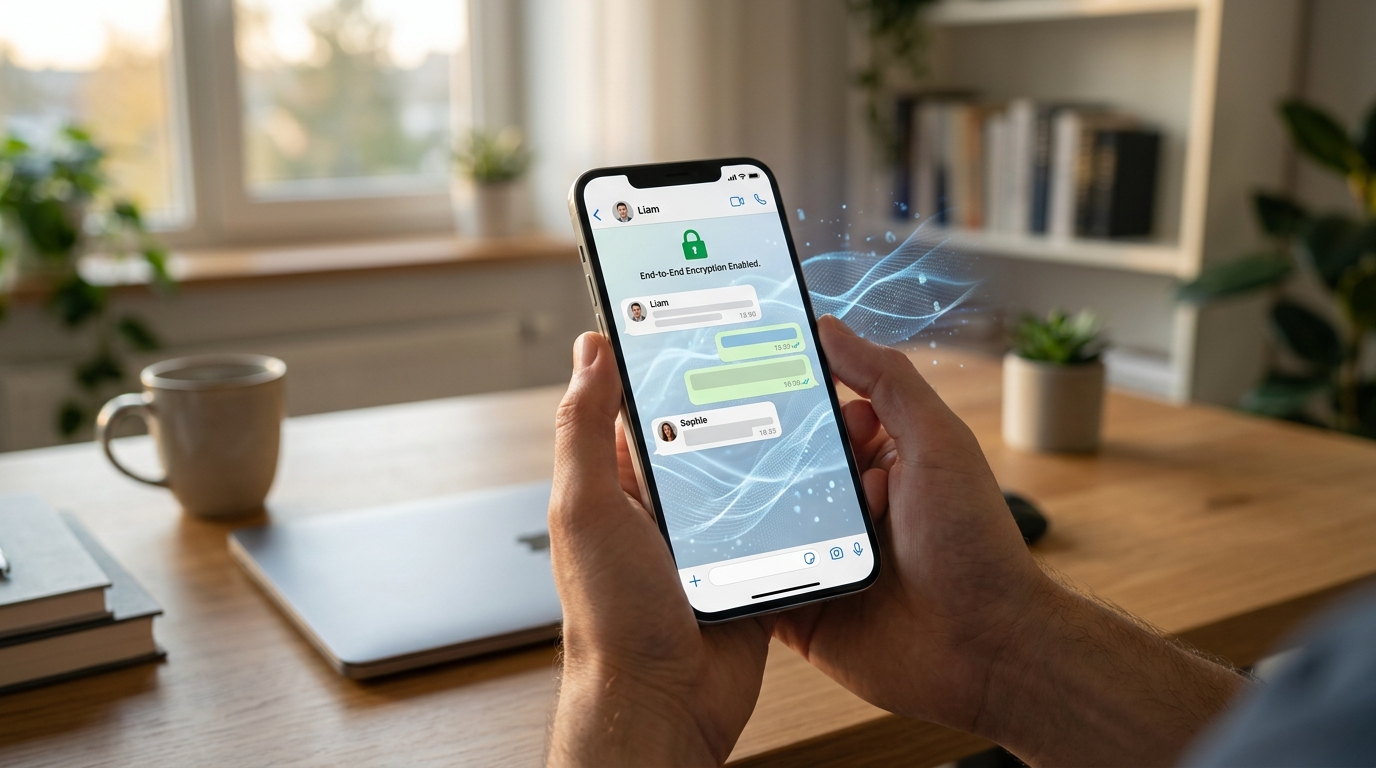 safew端到端加密隐私通信工具界面