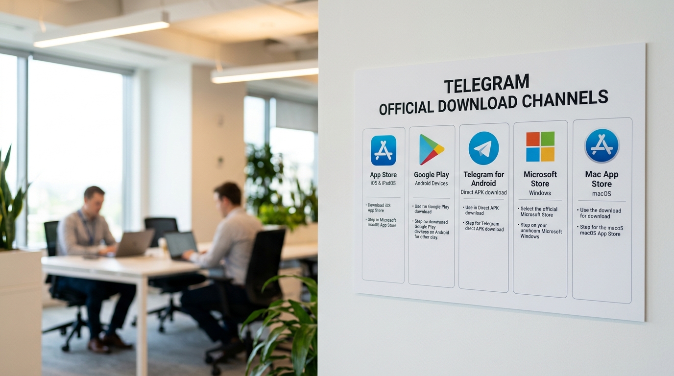 telegram下载官方渠道对比图