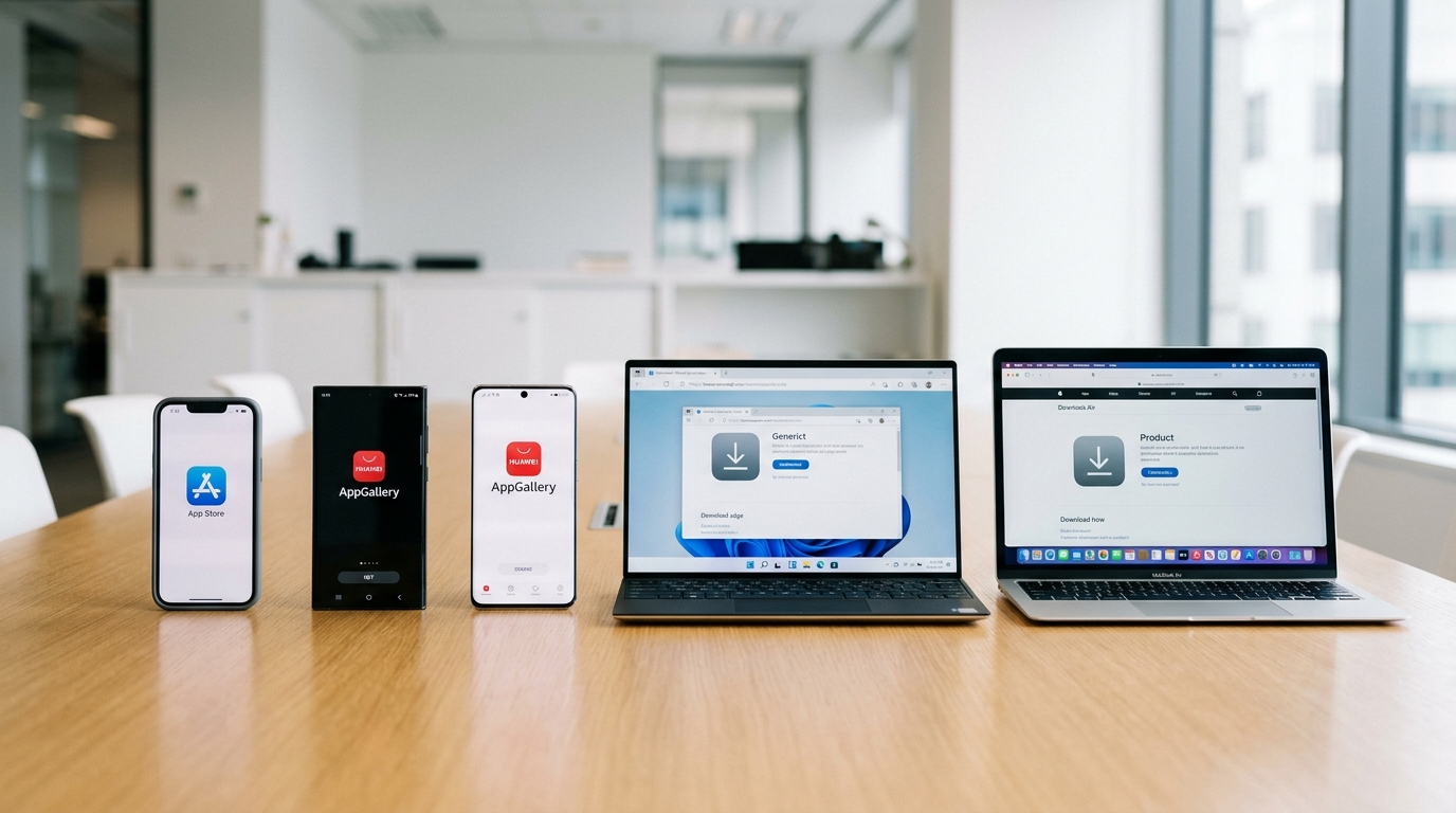 汽水音乐下载在iOS安卓鸿蒙Windows Mac各端的入口区别