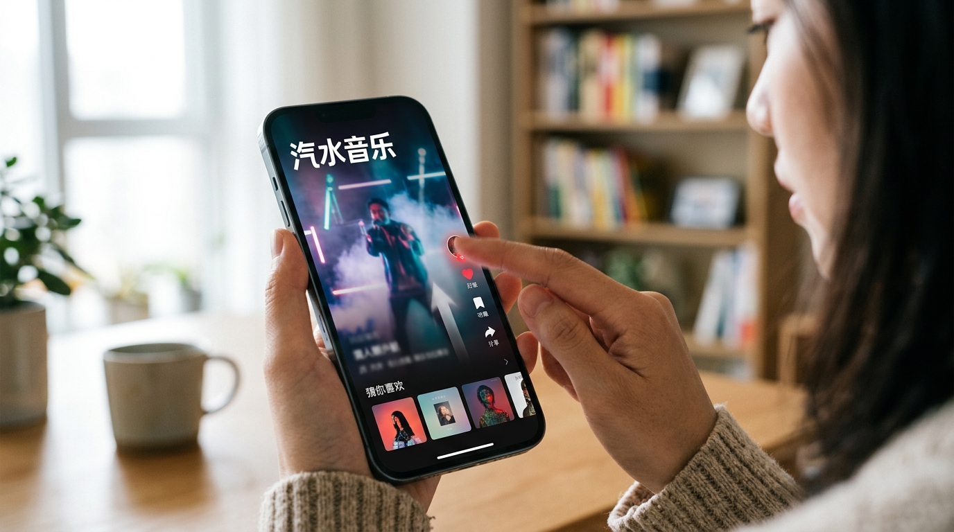 汽水音乐曲库和使用体验特点界面展示